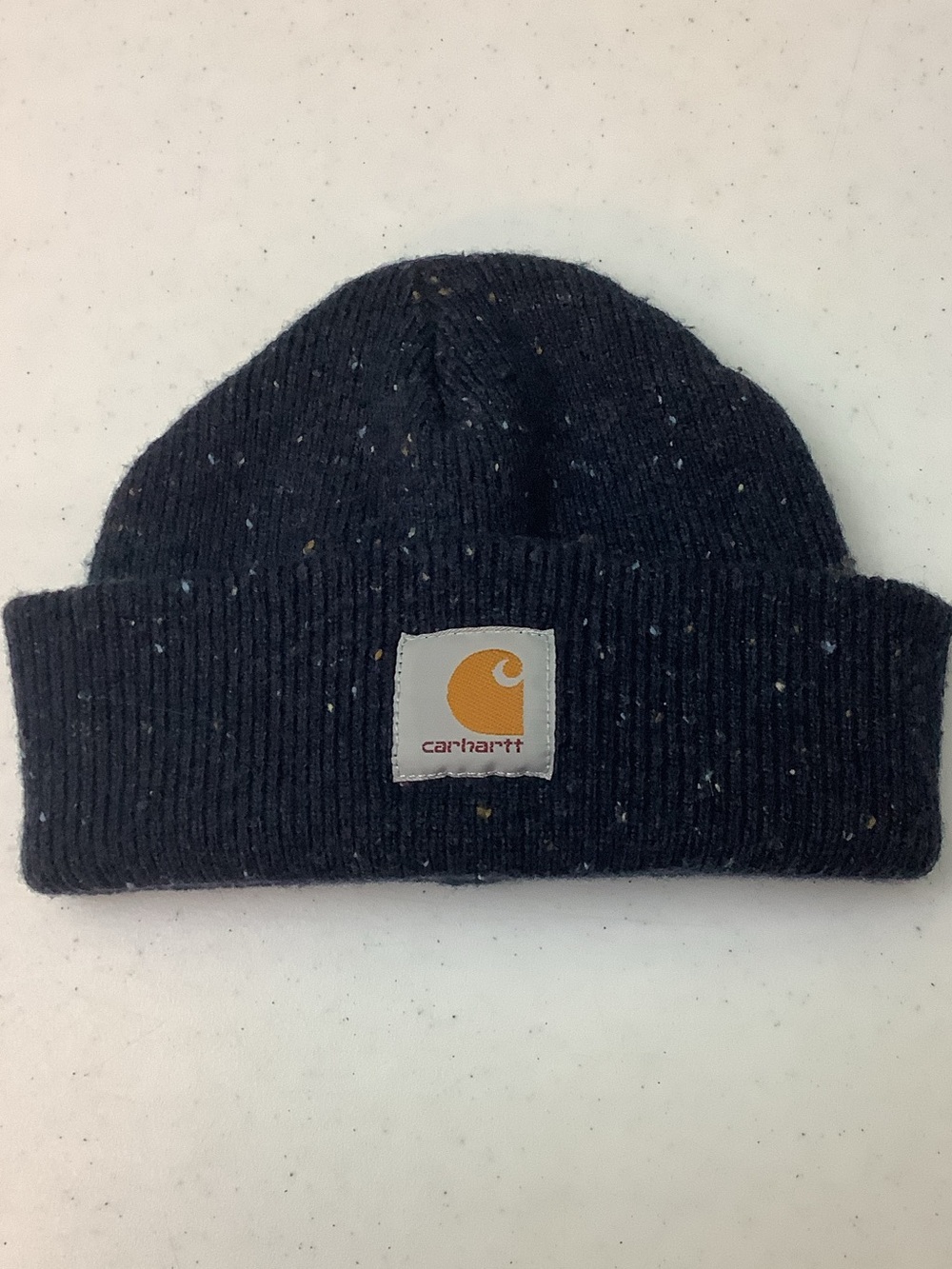 Carhartt navy blue with speckles hat
